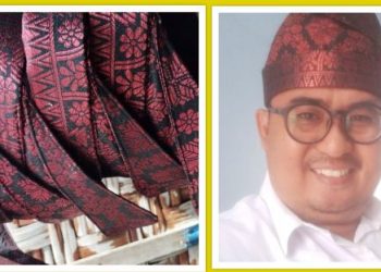 UMSU dan Lembaga Adat Desa Jaring Halus Bina UMKM Kerajinan Masyarakat “Tanjak Melayu”