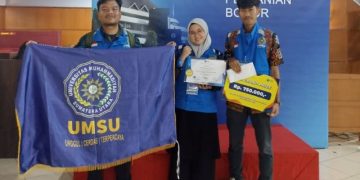 Tim LKTI Mahasiswa FT UMSU Rebut Emas pada Lomba Global Youth Invention  and Innovation Fair