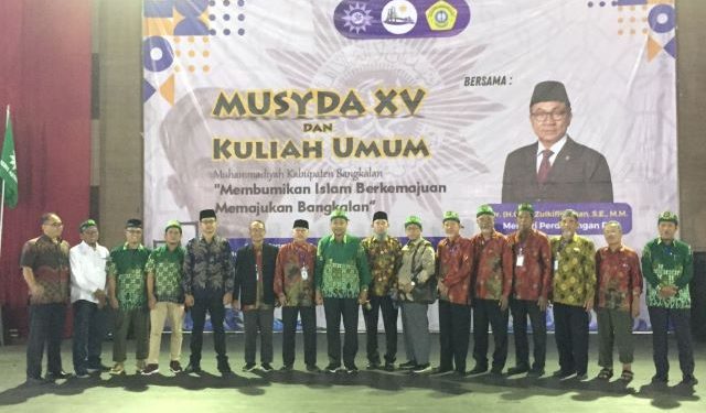 Musyda 15 Muhammadiyah Bangkalan, Rik Suhadi Terpilih Nakhodai PDM Bangkalan