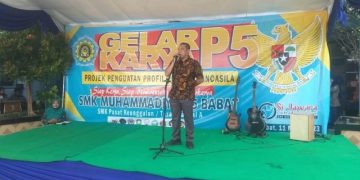 SMK Muhlibat Lamongan Laksanakan Acara P5