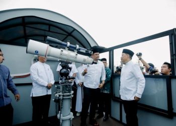 Wali Kota Medan Pantau Hilal Awal Ramadhan 1444 H di OIF UMSU