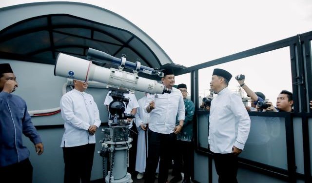 Wali Kota Medan Pantau Hilal Awal Ramadhan 1444 H di OIF UMSU