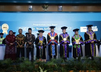 UMSU Kukuhkan Prof Wan Arfiani Barus Jadi Guru Besar Bidang Agronomi