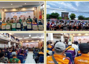 Ratusan Driver AmbulanMu Dapat Kado Ramadhan dari Lazismu DIY