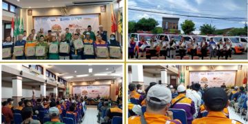 Ratusan Driver AmbulanMu Dapat Kado Ramadhan dari Lazismu DIY