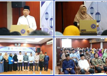 Mempererat Kebersamaan, Rektor UMSU Hadiri Silaturahmi Ramadan FKIP