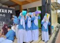 Jelang Gerhana Matahari, Siswa SMP Muhammadiyah PK Solo Membuat Pinhole dari Kardus Berkas