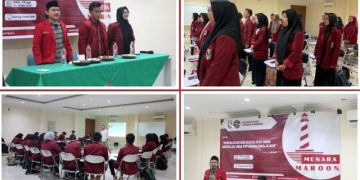 PK IMM FIP UMJ Kukuhkan Ideologi Kader Melaluai Kegiatan Menara Maroon