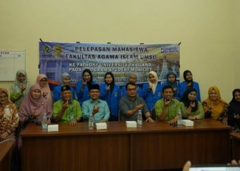 FAI UMSU Lepas 7 Mahasiswa Ikuti Student Mobility di Fathony University Thailand