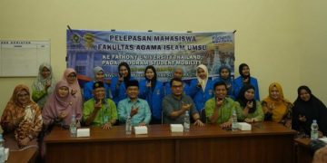 FAI UMSU Lepas 7 Mahasiswa Ikuti Student Mobility di Fathony University Thailand