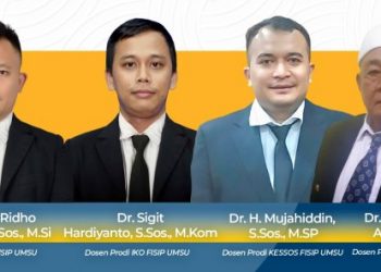 FISIP UMSU Tambah Lagi 4 Doktor Baru