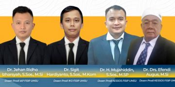FISIP UMSU Tambah Lagi 4 Doktor Baru