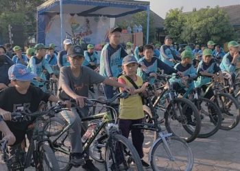 Syiar Semarak Musycab, Muhammadiyah Palang Adakan Funbike