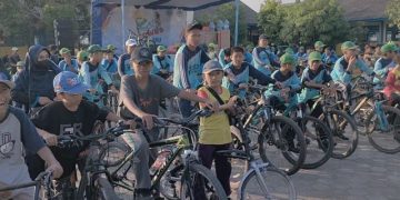 Syiar Semarak Musycab, Muhammadiyah Palang Adakan Funbike