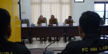Air PAM Jorok, PC IMM Labura RDP dengan DPRD