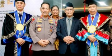 Dihadiri Ketum PP Muhammadiyah dan Kapolri, Irjen Pol Prof Dr Dadang Hartanto Dikukuhkan Jadi Guru Besar UMSU