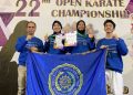 Mahasiswa UMSU Juara di Ajang 22nd Open Karate Championship Kuala Lumpur