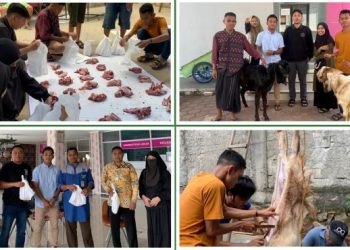 Rayakan Iduladha, PK IMM FIP UMJ Potong Hewan Kurban Bersama Masyarakat di Sekitar Kampus 