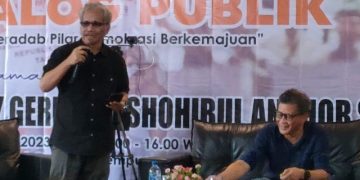 Rocky Gerung dan Shohibul Anshor Siregar Beri Pencerahan di UM Tapsel