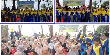 SDIT Muhammadiyah Manggeng Bagi Rapor Sekaligus Family Gathering