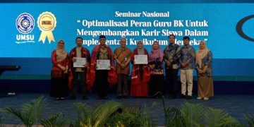 Prodi BK FKIP UMSU Gelar Seminar Nasional “Optimalisasi Peran Guru BK untuk Mengembangkan Karir Siswa dalam Implementasi Kurikulum Merdeka”