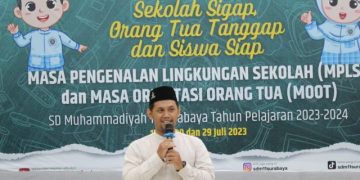 Penghujung MPLS, Wali Murid SD MuhlaS Juga Dikenalkan Lingkungan Sekolah
