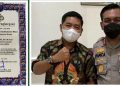 Kaprodi Magister Ilmu Hukum UMSU Terima Penghargaan dari Kapolda Sumut