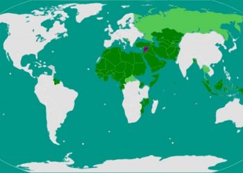 Daftar Negara dengan Persentase Populasi Muslim: Teratas Mauritania (99.9 %), Indonesia Urutan 25 (87.2 %) dan Terendah Vatikan (0 %)