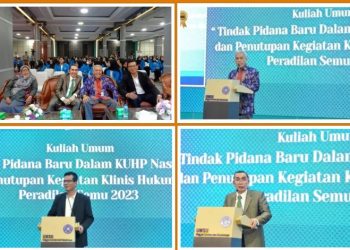 Fakultas Hukum UMSU Gelar Kuliah Umum Mengenai Tindak Pidana Baru dalam KUHP Nasional