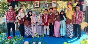 Siswi SD Muhammadiyah Kaliwungu Juara 1 MAPSI Tingkat Kecamatan Kedungreja Cilacap 2023