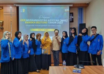 FKIP UMSU Lepas 9 Mahasiwa Prodi Pendidikan Bahasa Inggris Ikuti KKN Muhammadiyah Aisyiyah di Bangka Belitung