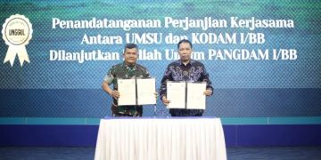 UMSU dan Kodam I/BB Jalin Kerjasama