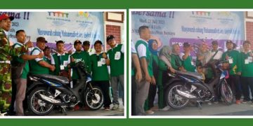Berkah Jalan Sehat Sambut Muscab Muhammadiyah-‘Aisyiyah Bumiayu,  Aktivis NA dan Kokam Dapat Sepeda Motor