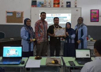 Tiga Dosen FKIP UMSU Laksanakan PKM di SMA Swasta Al Amjad Medan