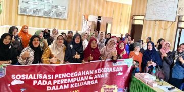 Fakultas Hukum UMSU Laksanakan ‘Sosialisasi Pencegahan Kekerasan pada Perempuan dan Anak dalam Keluarga’ di Binjai