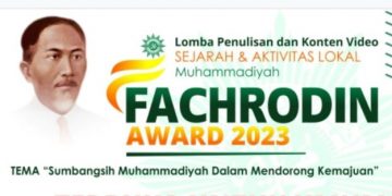 MPI PP Muhammadiyah Gelar Lomba Fachrodin Award