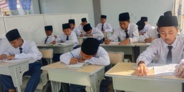 Santri SMP Muhammadiyah 3 Ponpes MBS Al Islam Bancar Ikuti Asesmen Sains Muhammadiyah