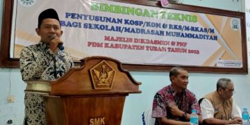 Majelis Dikdasmen dan PNF PDM Tuban Gelar Bimtek Penyuluhan Kurikulum