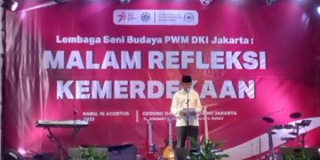 Malam Refleksi HUT Ke-78 RI, Ketua PWM DKI Jakarta Ajak Kader Muhammadiyah Junjung Nilai Luhur Para Pahlawan