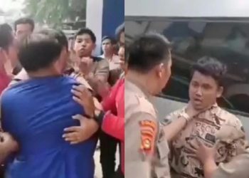 Aksi Cipayung Plus UIN Raden Fatah Palembang Gugat PBAK 2023 Diwarnai Insiden Kekerasan