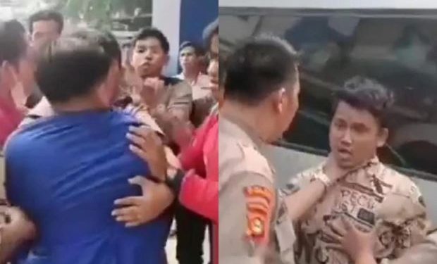 Aksi Cipayung Plus UIN Raden Fatah Palembang Gugat PBAK 2023 Diwarnai Insiden Kekerasan