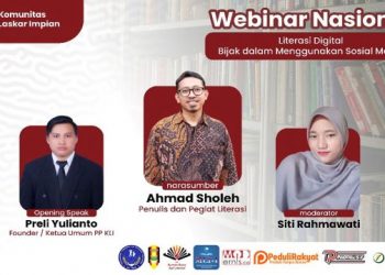 Dorong Bijak di Sosmed, KLI Gelar Webinar Nasional Literasi Digital