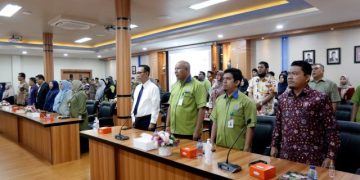 Jajaran Pimpinan Pascasarjana UMSU Hadiri Kuliah Umum Gubernur Lemhanas