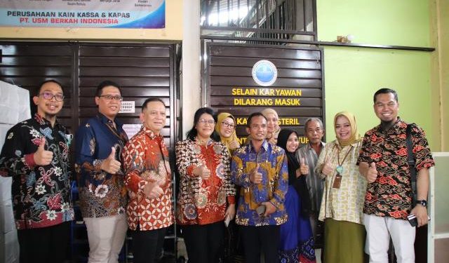 Produsen Kasa Darma Husada PT USM Berkah Indonesia Pekalongan Dikunjungi Dirjend Farmalkes Kemenkes RI