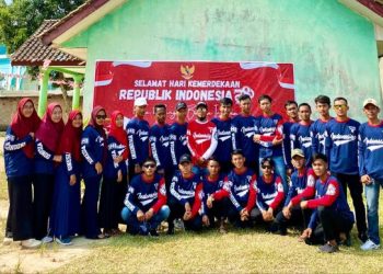 Rayakan HUT RI ke 78, IKPERMA dan KKN 60 UM Palembang 131 & 132 Gelar Perlombaan