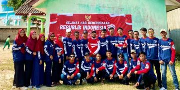 Rayakan HUT RI ke 78, IKPERMA dan KKN 60 UM Palembang 131 & 132 Gelar Perlombaan