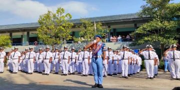 Sebulan Jalani Masa ‘Madatukar’, Pelajar SMK Pelayaran Muhammadiyah Tuban Dilantik Jadi Taruna-Taruni