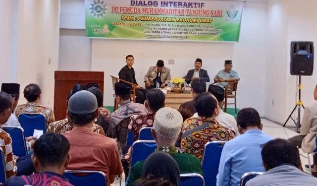 PCPM Tanjung Sari Gelar Dialog Interaktif ‘Pemberdayaan Ekonomi Umat’