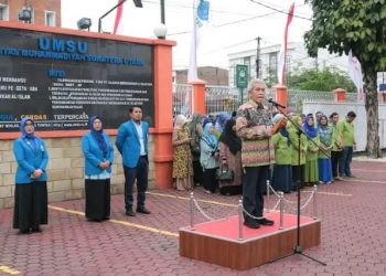 FKIP UMSU Lepas Mahasiswa PLP 2, PLP 3 KKN Regular dan KKN Internasional