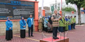 FKIP UMSU Lepas Mahasiswa PLP 2, PLP 3 KKN Regular dan KKN Internasional